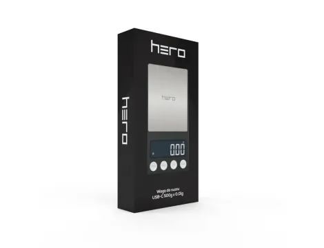 Waga do suszu 500g x 0.01g 150 mAh USB-C HERO - 2